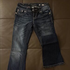 Miss Me Dark Blue Boot Cut Jeans